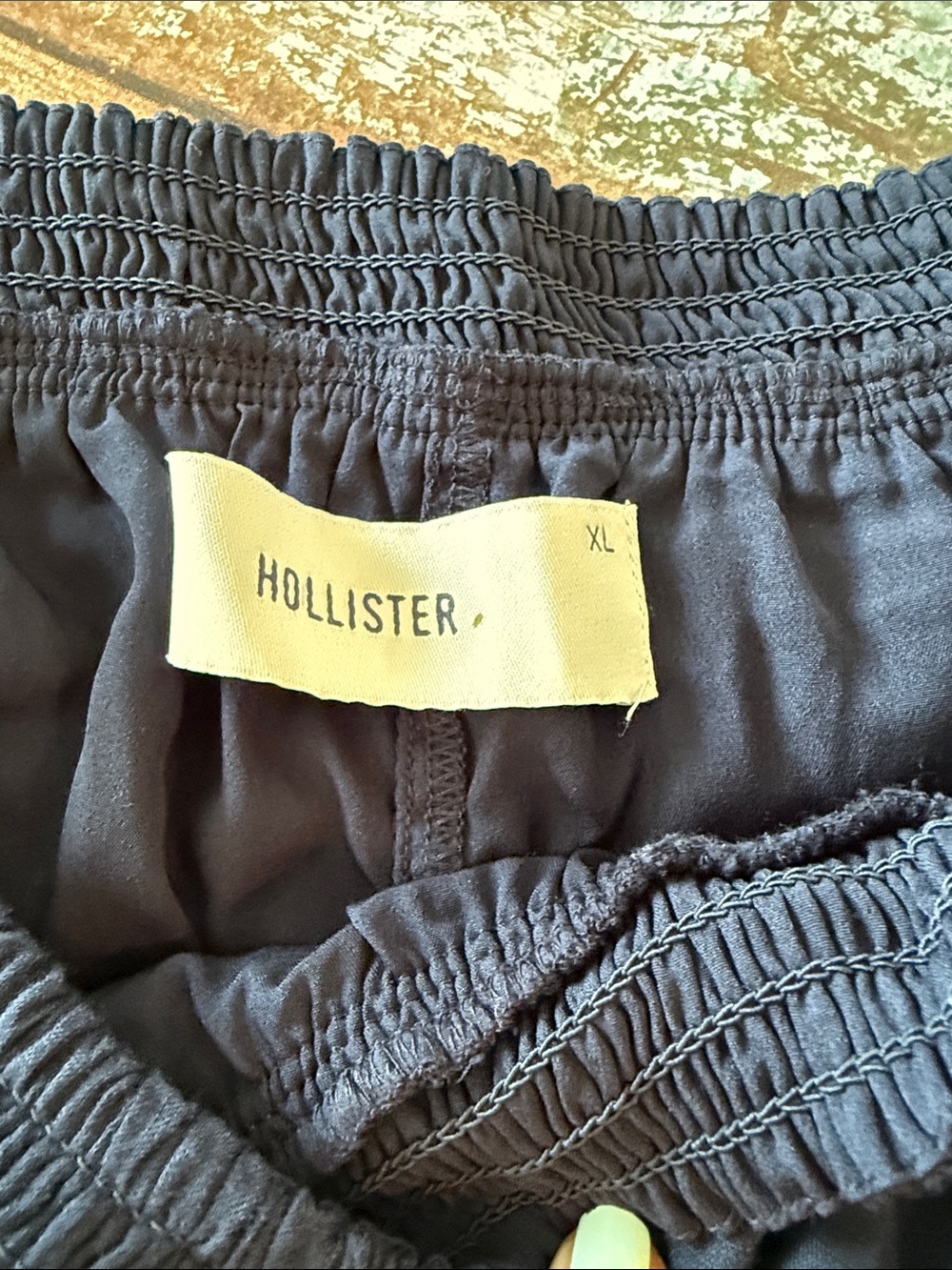 Hollister Navy Tiered Ruffle Skort Size XL Viscose - Picture 3 of 4
